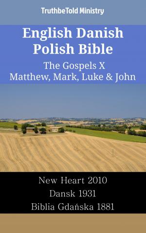 bigCover of the book English Danish Polish Bible - The Gospels X - Matthew, Mark, Luke & John by 