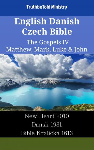 bigCover of the book English Danish Czech Bible - The Gospels IV - Matthew, Mark, Luke & John by 