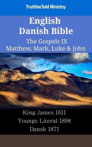 bigCover of the book English Danish Bible - The Gospels IX - Matthew, Mark, Luke & John by 