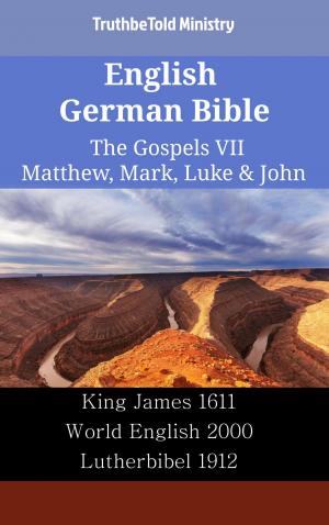 Cover of English German Bible - The Gospels VII - Matthew, Mark, Luke & John