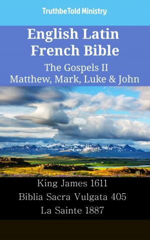 Book cover of English Latin French Bible - The Gospels II - Matthew, Mark, Luke & John