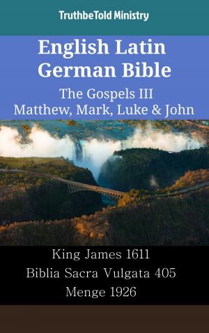 bigCover of the book English Latin German Bible - The Gospels III - Matthew, Mark, Luke & John by 