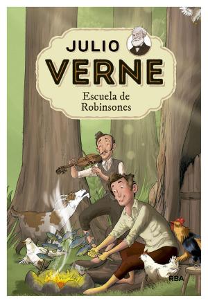 Cover of the book Escuela de Robinsones by Robert Louis  Stevenson