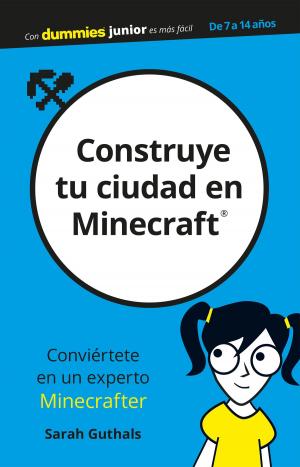 Book cover of Construye tu ciudad en Minecraft