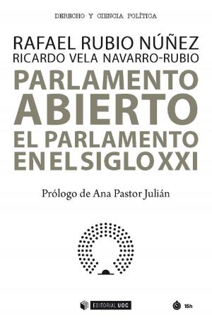 Cover of the book Parlamento abierto by Juan Cuerva de Cañas, Lluís de Carreras Serra, Sandra Vilajoana Alejandre