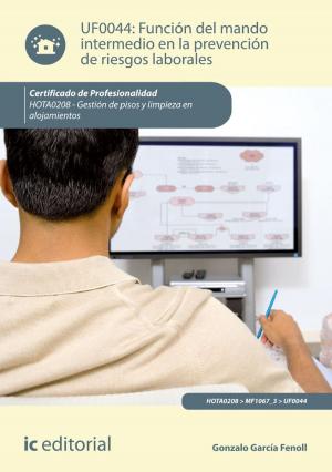 Cover of the book Función del mando intermedio en la Prevención de Riesgos Laborales. HOTA0208 by Gonzalo Rafael Rojo Aguirre