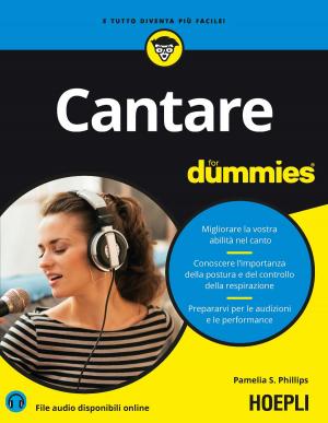Cover of the book Cantare for dummies by Cristina Morozzi, Massimo Temporelli