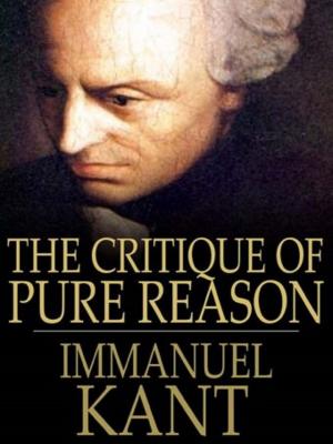 Cover of the book The Critique of Pure Reason by Alexandre Dumas