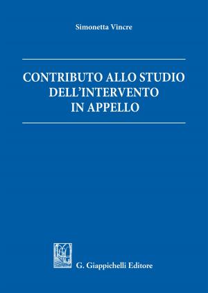 Cover of the book Contributo allo studio dell'intervento in appello by Antonio D'Atena