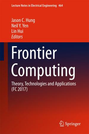 Cover of the book Frontier Computing by Sutiyo, Keshav Lall Maharjan