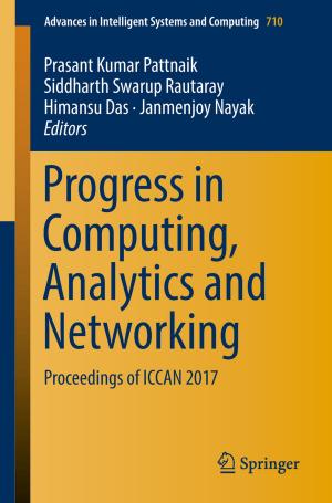 Cover of the book Progress in Computing, Analytics and Networking by Jacob Benesty, Jingdong Chen, Chao Pan