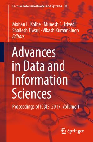 Cover of the book Advances in Data and Information Sciences by Tongyin Yang