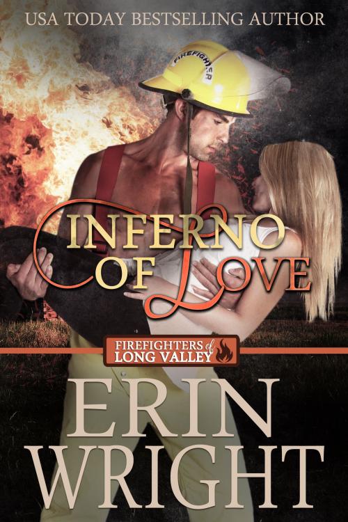 Cover of the book Inferno of Love by Erin Wright, Wright's Romance Reads