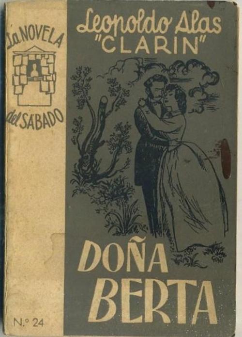 Cover of the book Doña Berta by Leopoldo Alas Clarín, black editions