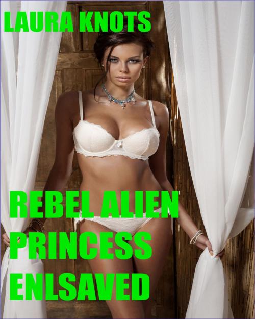 Cover of the book Rebel Alien Princess Enslaved by Laura Knots, Unimportant Books