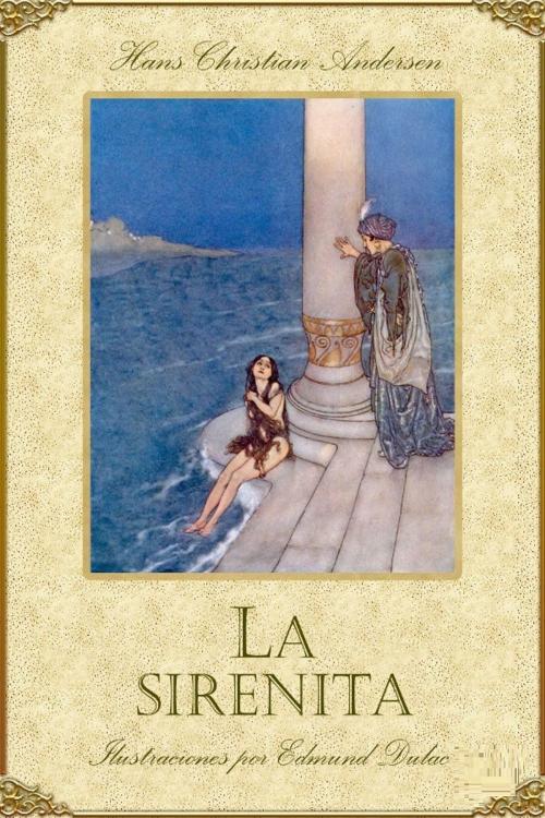 Cover of the book La sirenita by Hans Christian Andersen, black editions