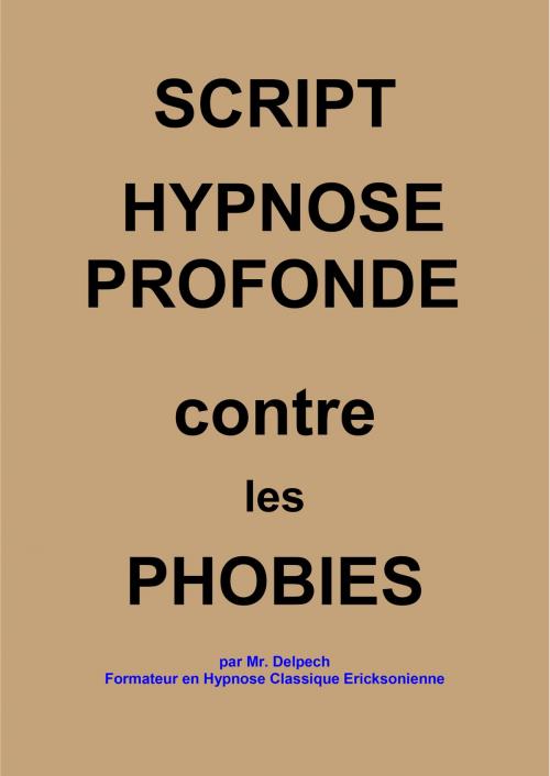 Cover of the book Script contre les phobies by Jean-Marie Delpech-Thomas, Jean-Marie Delpech