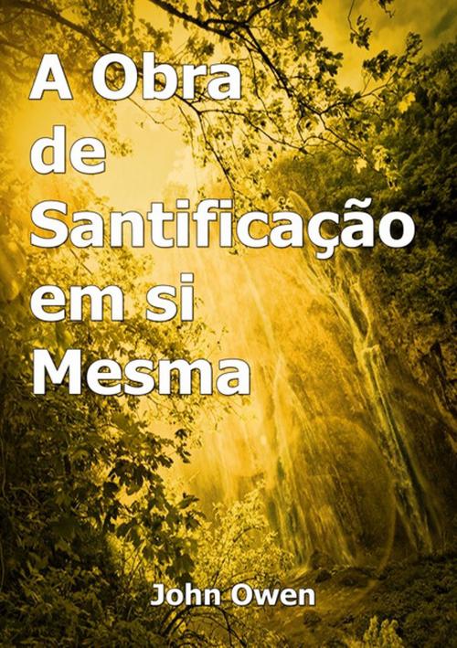 Cover of the book A Obra De Santificação Em Si Mesma by Silvio Dutra, Clube de Autores
