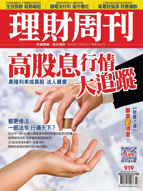 Cover of the book 理財周刊919期：高股息行情 大追蹤 by 理財周刊, 理財周刊