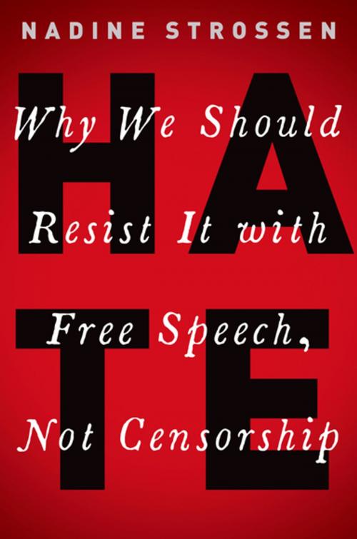 Cover of the book HATE by Nadine Strossen, Oxford University Press