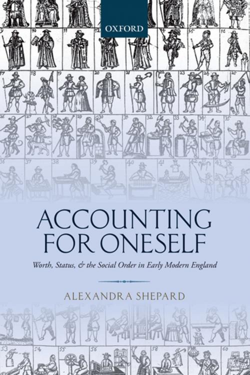 Cover of the book Accounting for Oneself by Alexandra Shepard, OUP Oxford
