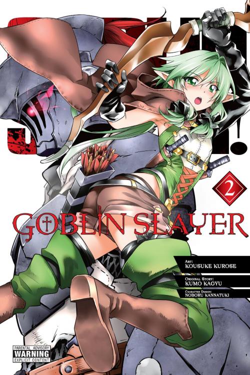 Cover of the book Goblin Slayer, Vol. 2 (manga) by Noboru Kannatuki, Kousuke Kurose, Kumo Kagyu, Yen Press