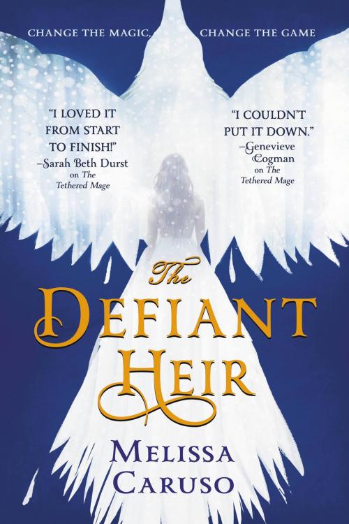 Cover of the book The Defiant Heir by Melissa Caruso, Orbit