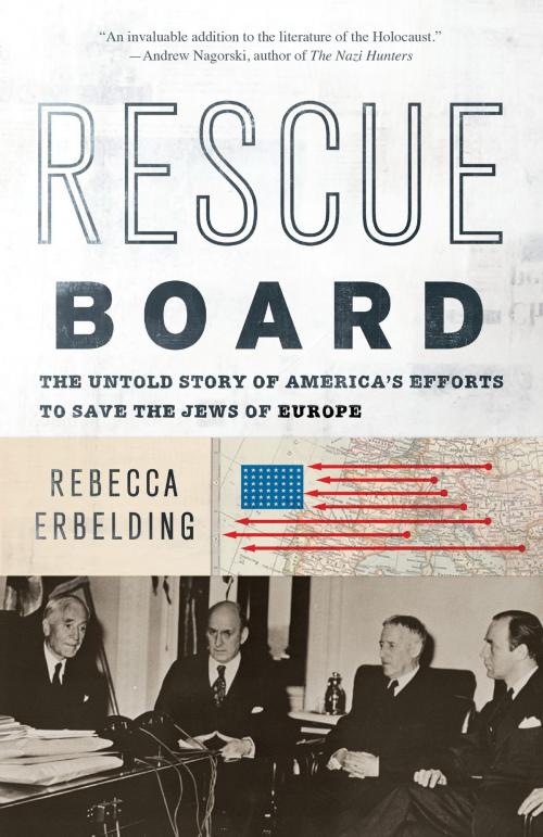Cover of the book Rescue Board by Rebecca Erbelding, Knopf Doubleday Publishing Group