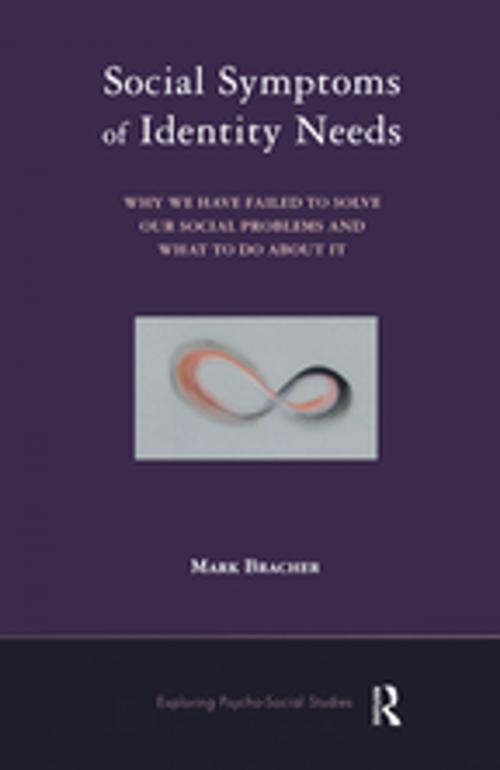 Cover of the book Social Symptoms of Identity Needs by Mark Bracher, Taylor and Francis