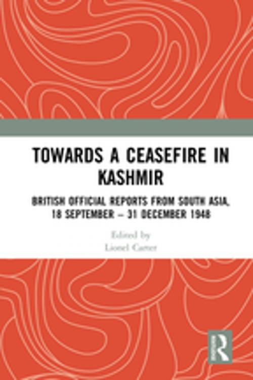 Cover of the book Towards a Ceasefire in Kashmir by , Taylor and Francis