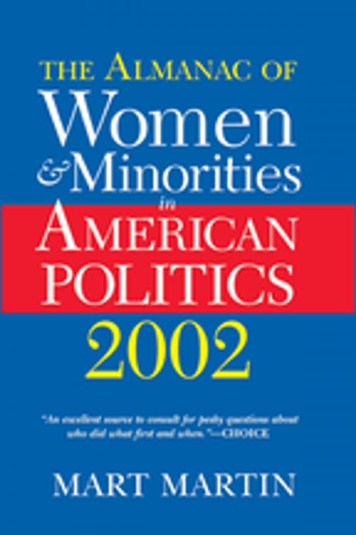 Cover of the book The Almanac Of Women And Minorities In American Politics 2002 by Mart Martin, Taylor and Francis