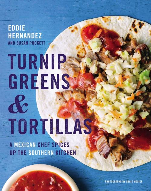 Cover of the book Turnip Greens & Tortillas by Susan Puckett, Eddie Hernandez, HMH Books
