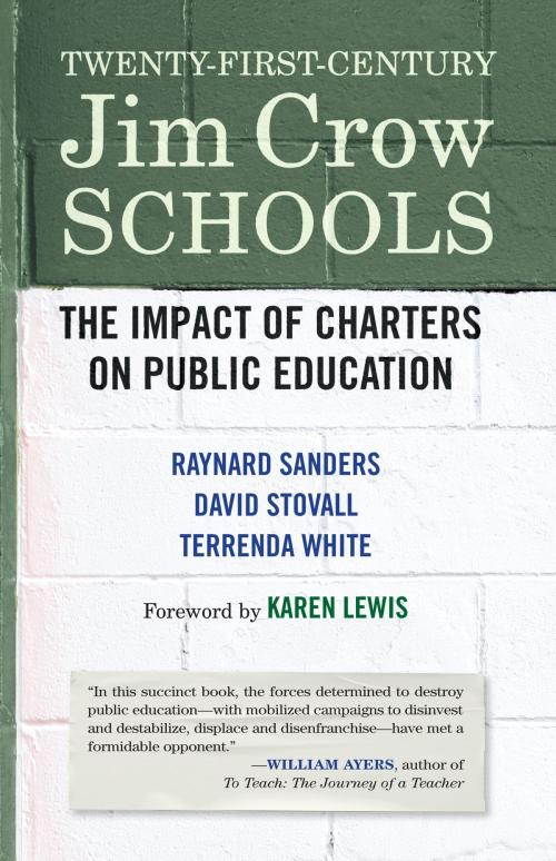 Cover of the book Twenty-First-Century Jim Crow Schools by Raynard Sanders, David Stovall, Terrenda White, Thomas Pedroni, Beacon Press