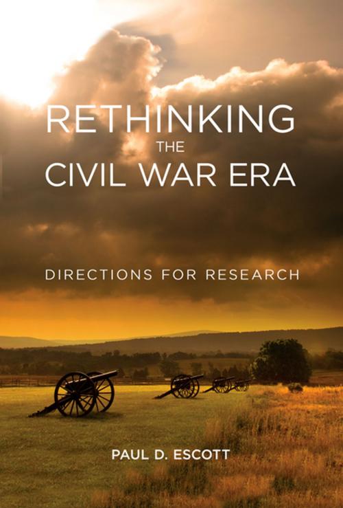 Cover of the book Rethinking the Civil War Era by Paul D. Escott, The University Press of Kentucky