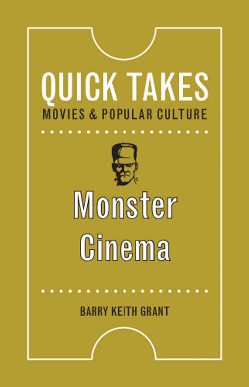 Cover of the book Monster Cinema by Barry Keith Grant, Rutgers University Press