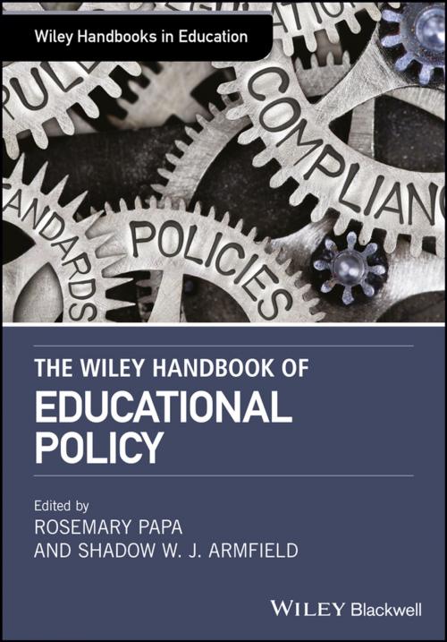 Cover of the book The Wiley Handbook of Educational Policy by , Wiley
