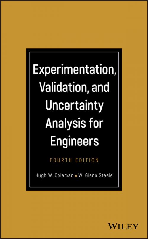 Cover of the book Experimentation, Validation, and Uncertainty Analysis for Engineers by Hugh W. Coleman, W. Glenn Steele, Wiley