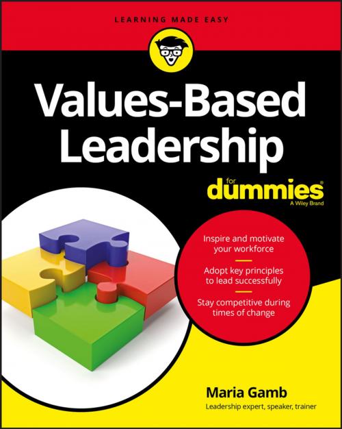 Cover of the book Values-Based Leadership For Dummies by Maria Gamb, Wiley