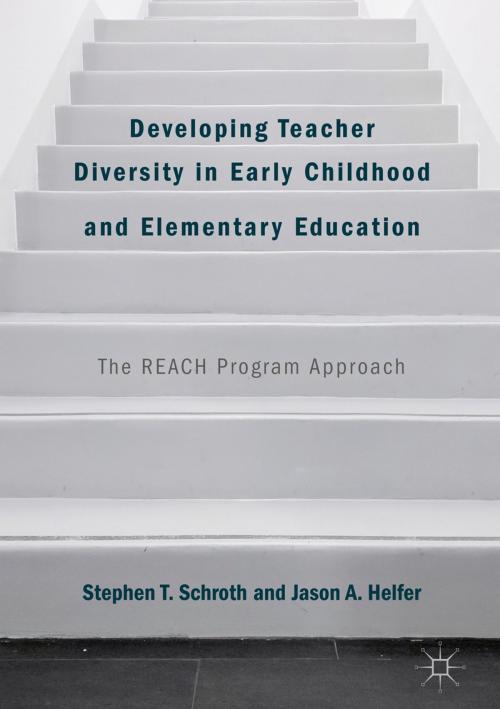 Cover of the book Developing Teacher Diversity in Early Childhood and Elementary Education by Stephen T. Schroth, Jason A. Helfer, Palgrave Macmillan US