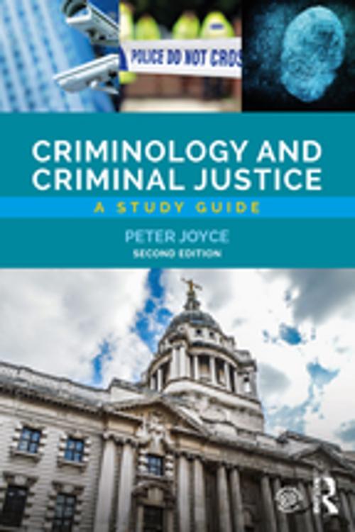 Cover of the book Criminology and Criminal Justice by Peter Joyce, Taylor and Francis