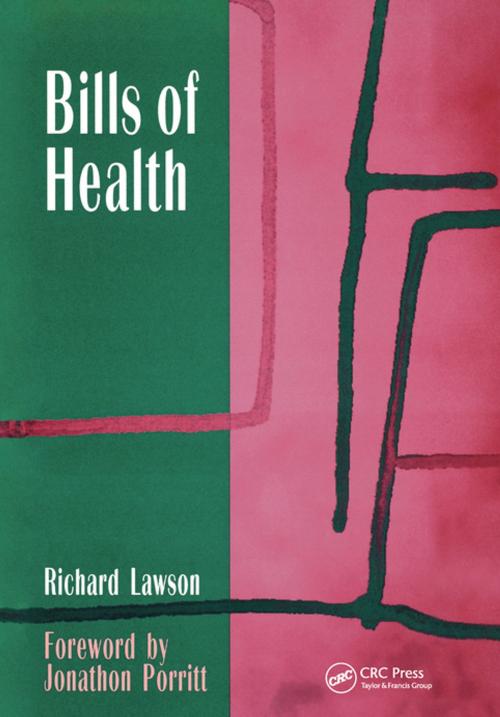 Cover of the book Bills of Health by Richard Lawson, CRC Press