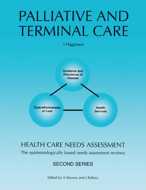 Cover of the book Health Care Needs Assessment by Ian Higginson, CRC Press