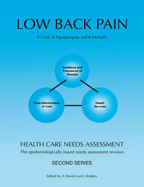 Cover of the book Health Care Needs Assessment by P.R. Croft, Andrew Stevens, CRC Press