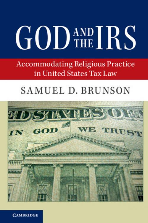 Cover of the book God and the IRS by Samuel D. Brunson, Cambridge University Press