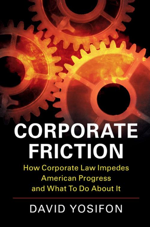 Cover of the book Corporate Friction by David Yosifon, Cambridge University Press