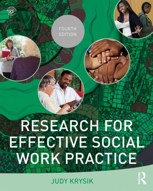 Cover of the book Research for Effective Social Work Practice by Judy L. Krysik, Taylor and Francis