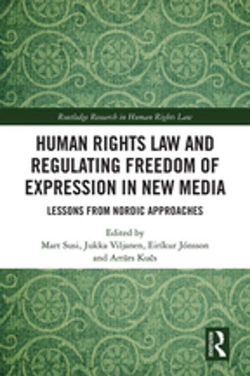 Cover of the book Human Rights Law and Regulating Freedom of Expression in New Media by , Taylor and Francis