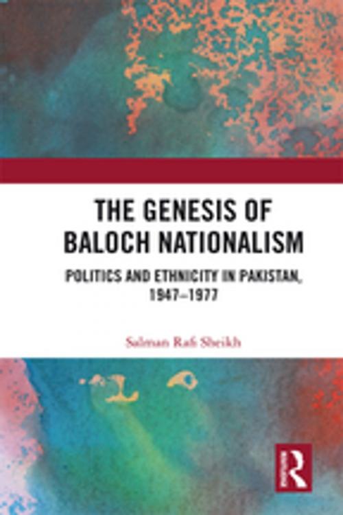 Cover of the book The Genesis of Baloch Nationalism by Salman Rafi Sheikh, Taylor and Francis