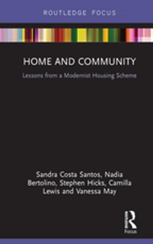 Cover of the book Home and Community by Sandra Costa Santos, Nadia Bertolino, Stephen Hicks, Camilla Lewis, Vanessa May, Taylor and Francis