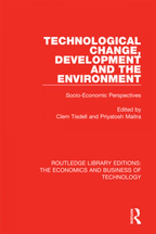 Cover of the book Technological Change, Development and the Environment by , Taylor and Francis
